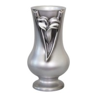 Ваза ритуальная №8 32 см серебро