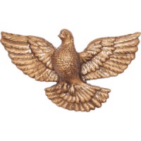 Голубь 003 23х15см бронза