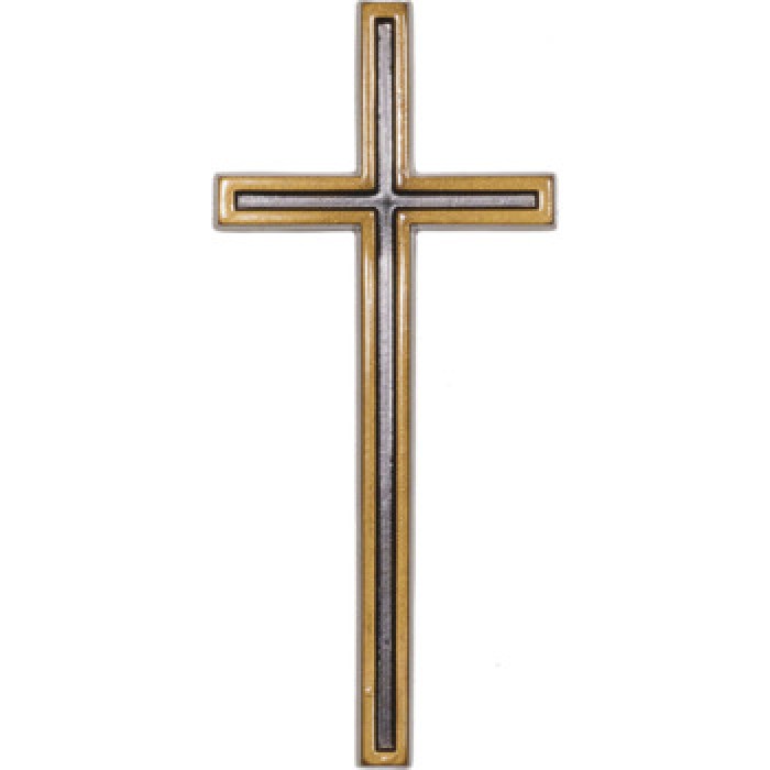 Крест католический 018 20х9см, золото