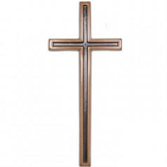Крест католический 018 20х9см, бронза