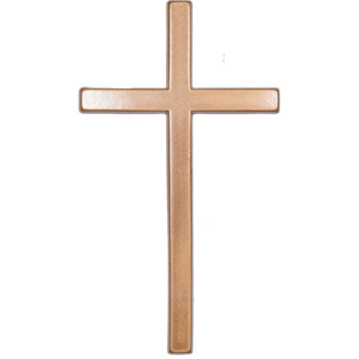 Крест католический 020 20х11.5см, бронза