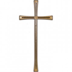 Крест католический 016 16х7.5см, золото