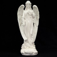 Скульптура ритуальная 015 18х16х59см мрамор